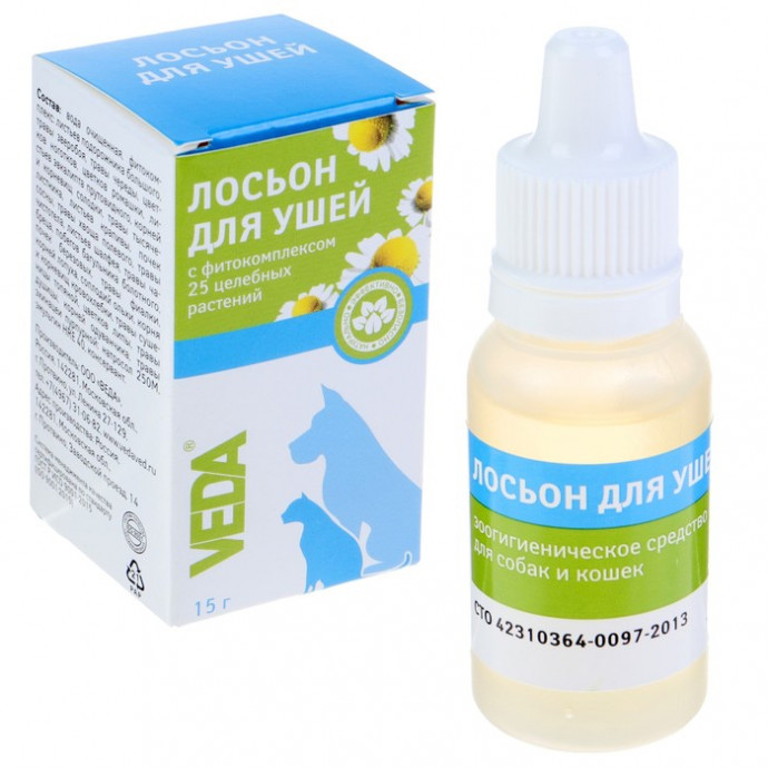 Лосьон для ушей, фл. 15 г Лосьон для ушей, фл. 15 г