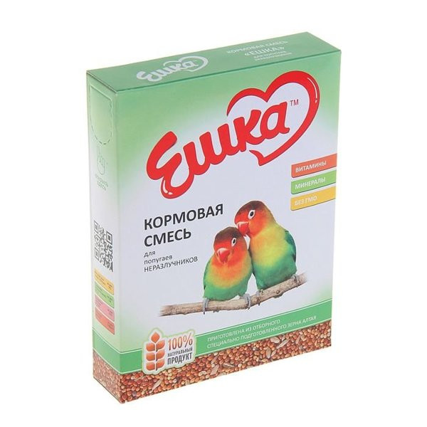 Корм для попугаев "Ешка" 500 грамм Корм для попугаев "Ешка" 500 грамм