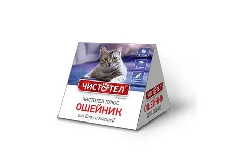 Чистотел ошейник для кошек и собак 35см Чистотел ошейник для кошек и собак 35см