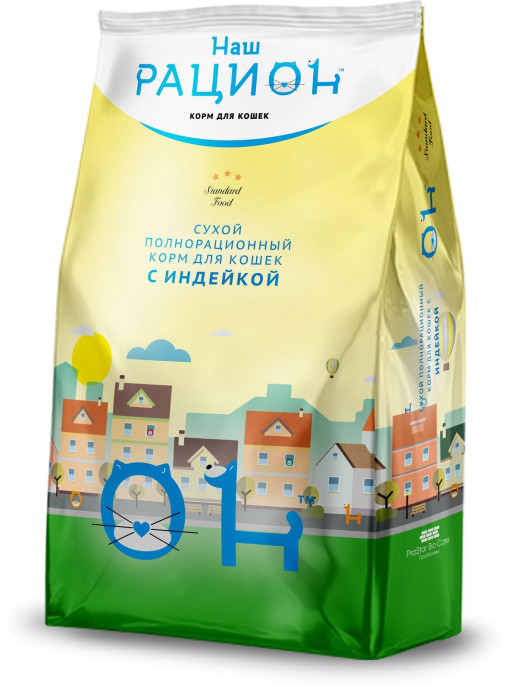 Сухой Корм "Наш Рацион" 1.5кг Сухой Корм "Наш Рацион" 1.5кг